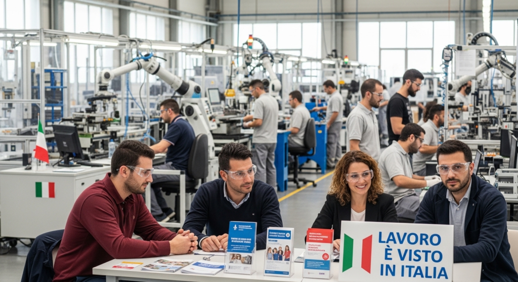 Factory and Manufacturing Jobs in Italy With Visa Sponsorship